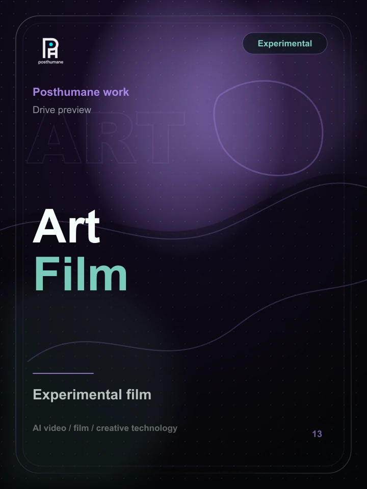 Art Film - Experimental film